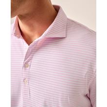 Mens Performance Mesh Polo - Stetson Stripe by Johnnie-O