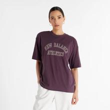 Women's Graphic Jersey Oversized T-Shirt by New Balance in Littleton CO