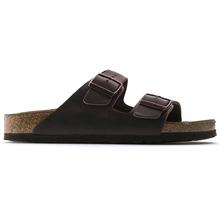 en's Arizona Soft Footbed Sandals  Brown by Birkenstock in Freeman SD