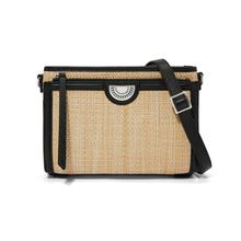 Jordyn Straw Cross Body Organizer by Brighton in Everett PA