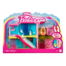 Barbie Mini Barbieland Doll House Playsets With 1.5-Inch Doll, Furniture & Accessories (Styles May Vary) by Mattel