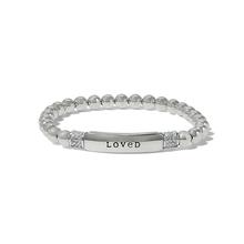 Meridian Love Petite Stretch Bracelet by Brighton in Encinitas CA