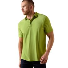Men's Charger 2.0 Fitted Polo in Peridot by Ariat