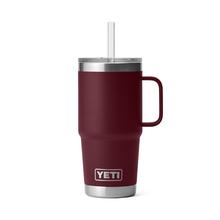 Rambler 25 oz Straw Mug - Wild Vine Red