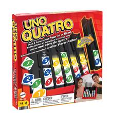 Uno Quatro Game, Adult, Family And Game Night by Mattel