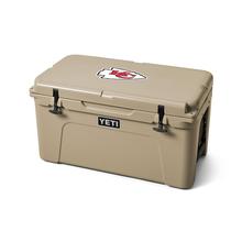 Kansas City Chiefs Tundra 65 Hard Cooler - Tan