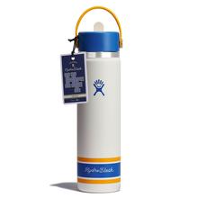 24 oz Wide Mouth with Flex Straw Cap - Campus Ivory by Hydro Flask