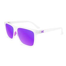 Clear Jelly / Purple Fast Lanes Sport Sunglasses by Knockaround