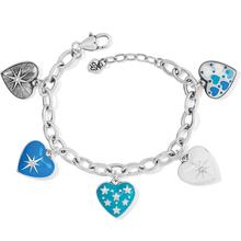 Amore Shades Hearts Charm Bracelet