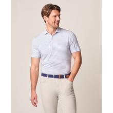 Mens Declan Striped Top Shelf Performance Polo by Johnnie-O