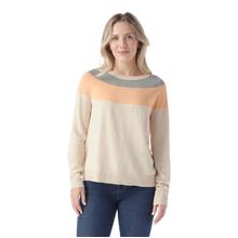 Women's Edgewood Colorblock Crew Sweater by Smartwool in Detroit Lakes MN
