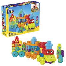 Mega Bloks Abc Learning Train Fisher Price Building Toy Blocks (60 Pieces) For Toddler by Mattel in Madison NE