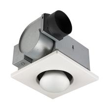 70 CFM One-Bulb Heater/Ventilation Fan, 250W BR40 Infrared Bulb, 4.0 Sones by Broan-NuTone in Randolph VT