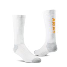 Premium Ringspun Cotton Mid Calf Work Sock 3 Pair Pack