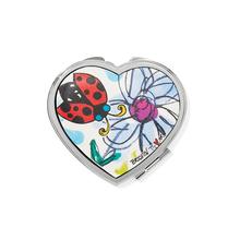 Love Tweet II Heart Compact Mirror by Brighton in Cambria CA