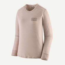 Women's L/S Cap Cool Merino Blend Graphic Shirt by Patagonia
