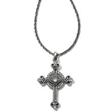 Alcazar Heart Small Cross Necklace by Brighton in South Sioux City NE