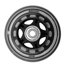 Wheelkit XT 80 mm 84A, Sg7 Bearings, 8 Pack by Rollerblade