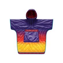 Original Puffy Poncho  -  Pyro Fade S/M by Rumpl