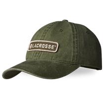 Light Olive Embroidered Patch Hat by LaCrosse in Pasadena CA