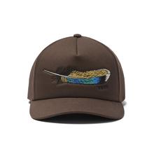 Wetlands Duck Feather Mid Pro Flat Brim Hat - Brown by YETI in Durham NC