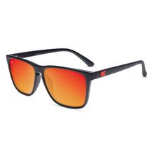 Fast Lanes: Matte Black / Red Sunset by Knockaround