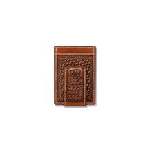 Men's Lattice embossed money clip by Ariat