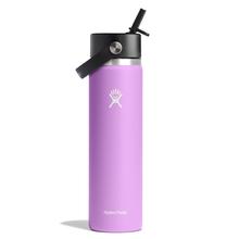 24 oz Wide Mouth with Flex Straw Cap - Anemone by Hydro Flask in Noblesville IN
