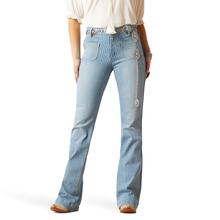 Women's High Rise Laser Stripe Wide Leg by Ariat in Durham NC