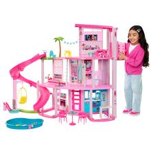 Barbie Dreamhouse, 75+ Pieces, Pool Party Doll House With 3 Story Slide by Mattel