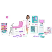 Barbie Fast Cast Clinic Playset With Doctor Doll