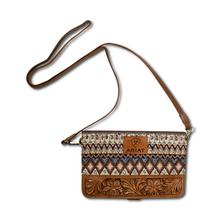 Womens Geometric Print Crossbody Clutch by Ariat in Durham NC