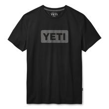 Premium Logo Badge Short Sleeve T-Shirt - Black/Gray - M by YETI