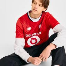 Men's Lille LOSC Home Short Sleeve Jersey by New Balance in Red Deer AB