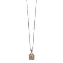 Mosaic Two Tone Mini Tile Necklace by Brighton in Beacon NY