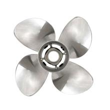 Quicksilver Q4 12.7" Diameter X 21" Pitch, 4-Blade Stainless Steel Propeller, Right Hand Rotation by Mercury Marine