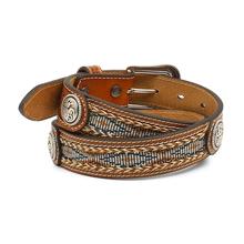 Beaded Tooled Belt