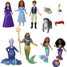 Disney The Little Mermaid Land & Sea Ariel Ultimate Story Set With 7 Small Dolls And 4 Figures