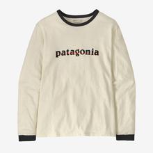 Women's Long Sleeved '73 Text Logo ResponsibiliTee by Patagonia