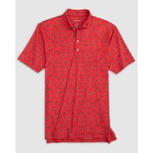 Men's Georgia Stadium Exeter Printed PREP-FORMANCE Polo by Johnnie-O in Durham NC