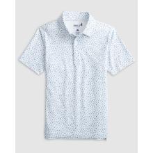 Mens Sparkler Jr. Printed Jersey Performance Polo by Johnnie-O