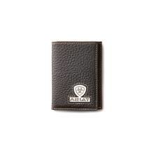 Men's Trifold Wallet Stacked Logo by Ariat in Concord NC