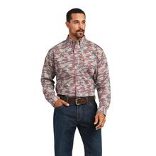 Men's FR Geo Camo DuraStretch Work Shirt