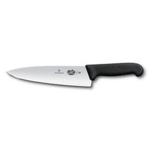 Fibrox Pro 8'' Chefs Knife, Extra Wide (Black) by Victorinox