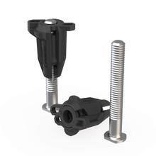 TRED Quick Release Mounting Pins T2QRMP | Silver/Black | Steel by ARB USA Brand in Flower Mound TX