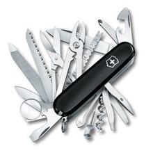 Swiss Champ Victorinox pocket knife (Black, 4 in)