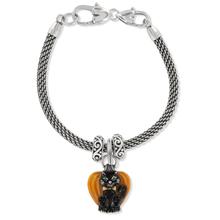 Spooky Cat Halloween Bracelet