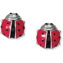 Spring Ladybug Mini Post Earrings by Brighton