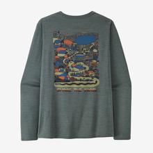 Men's L/S Cap Cool Daily Graphic Shirt - Lands by Patagonia