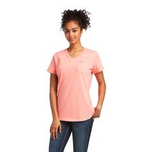 Women's Rebar Cotton Strong V-Neck Top